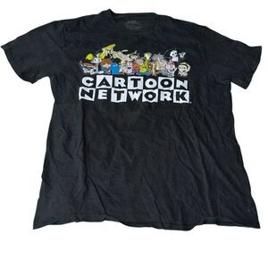 Cartoon‎ Network retro men’s large tee shirt all old cartoon characters from fav